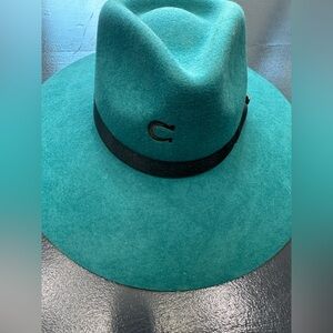 Charlie 1 Horse Teal Cowboy Hat Size Medium